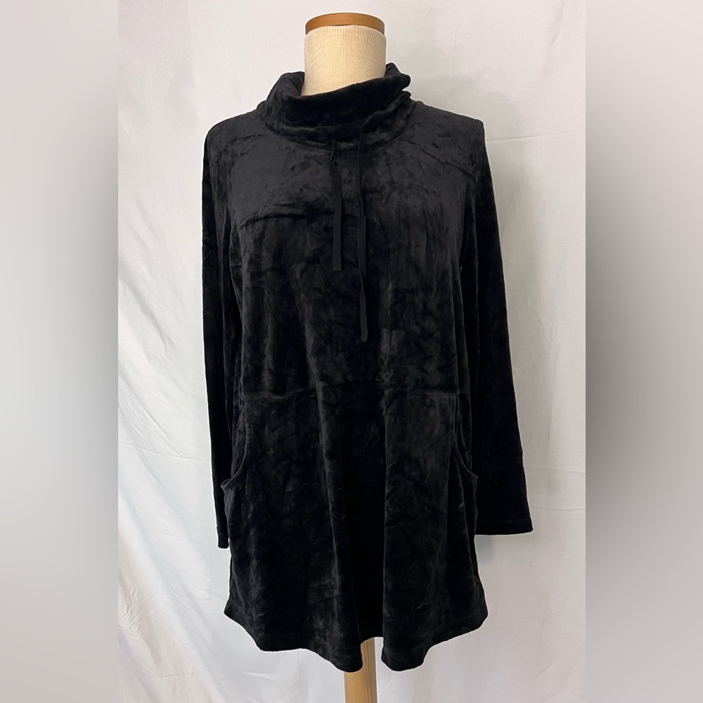 Pure Jill velvet sweater size M